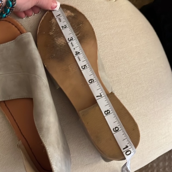 Boutique Open Toe Side Slit Sandal Size 8.5 - Picture 7 of 8